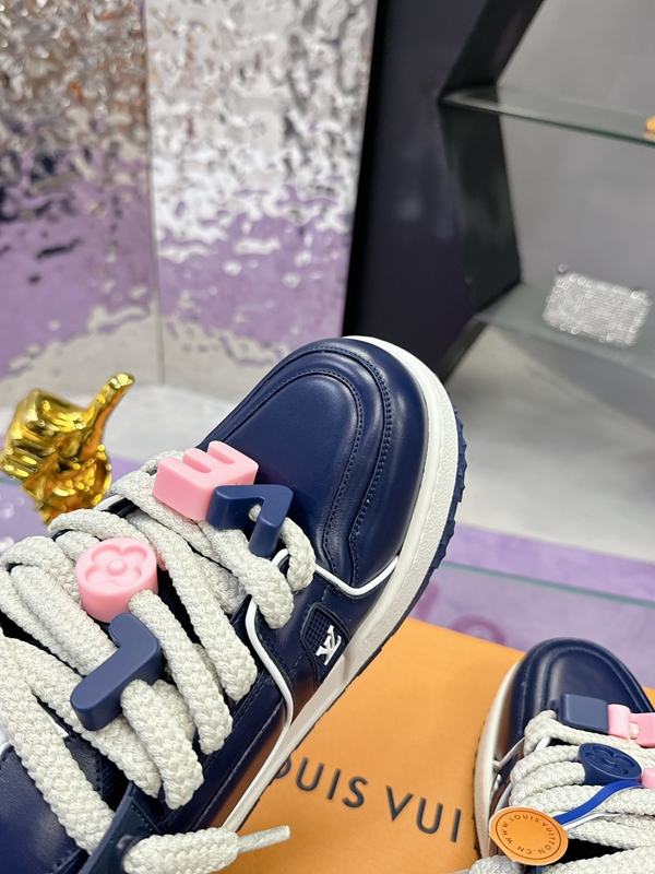 ルイヴィトン靴角部分ディテール